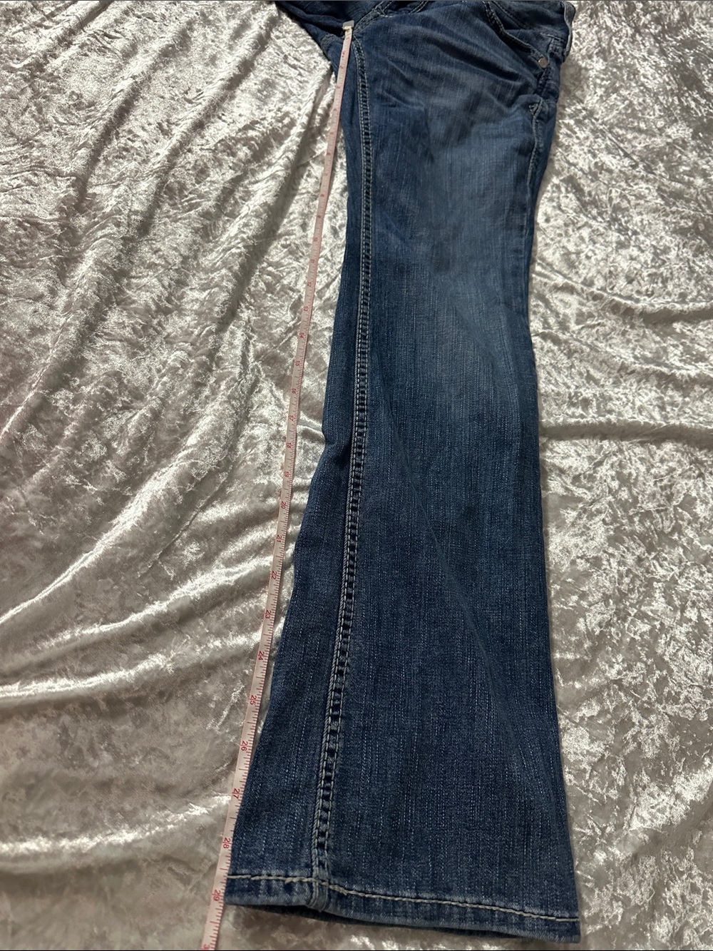 Ariat Women's Dark Blue Flare Jeans size 27S - Picture 5 of 5